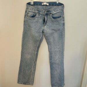 Levi’s stonewashed jeans 505
